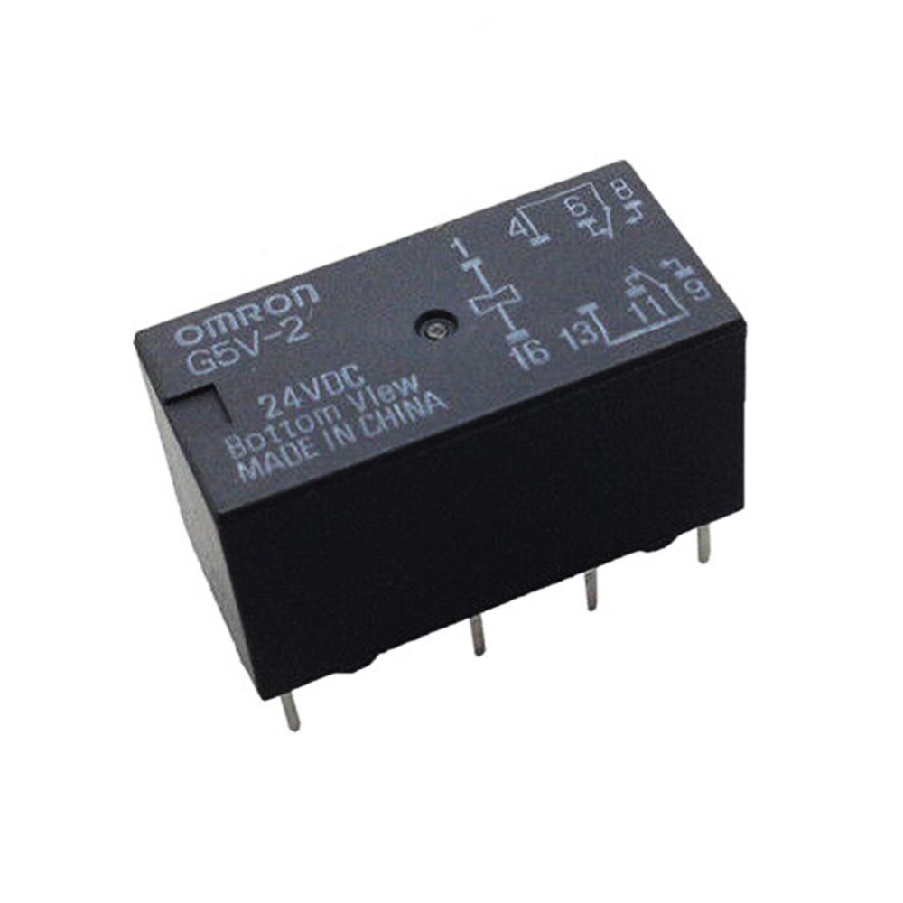 2PCS Relay OMRON DIP-8 G5V-2-24VDC G5V-2-DC24 24V DC24V