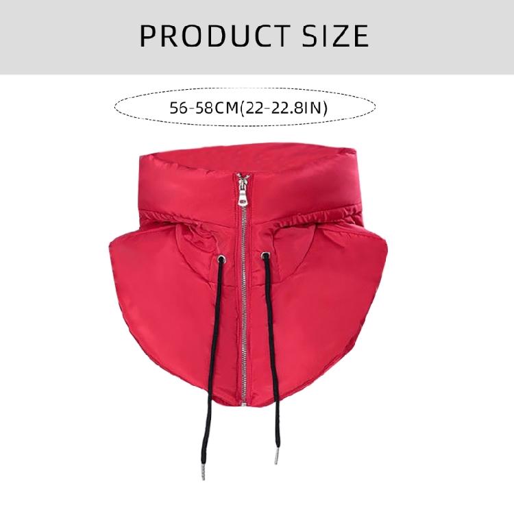 Outwear Winter Thicken Collar Breathable Face Cover Scarf Multifunctional Collar for Cold Weather