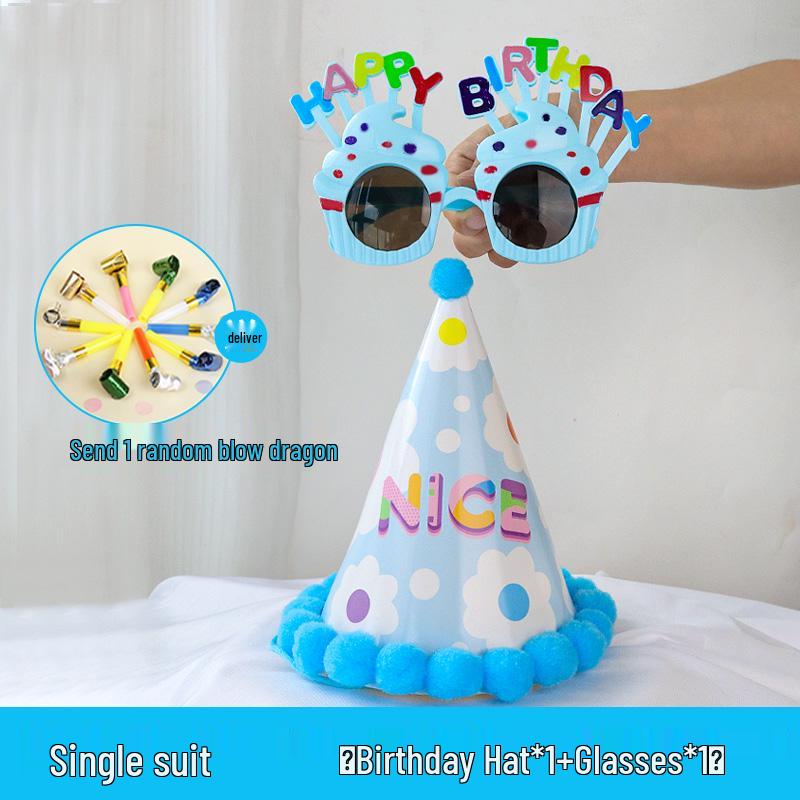 2025 Birthday Hat for Kids & Adults - First Birthday Party, Photo Props, Cake Hat