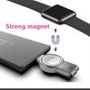 Magnetisches kabelloses Ladegerät Tragbar USB Typ-C Anschluss Uhrenladung für Apple Watch 9 8 7 6 SE 5 4 3 2 Schnellladestation