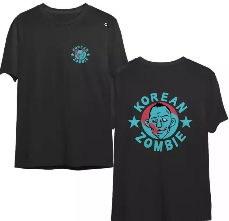 Корейский Зомби Чан Сон Чжун Графическая футболка унисекс с принтом спереди и сзади Двусторонняя футболка унисекс XXXXL