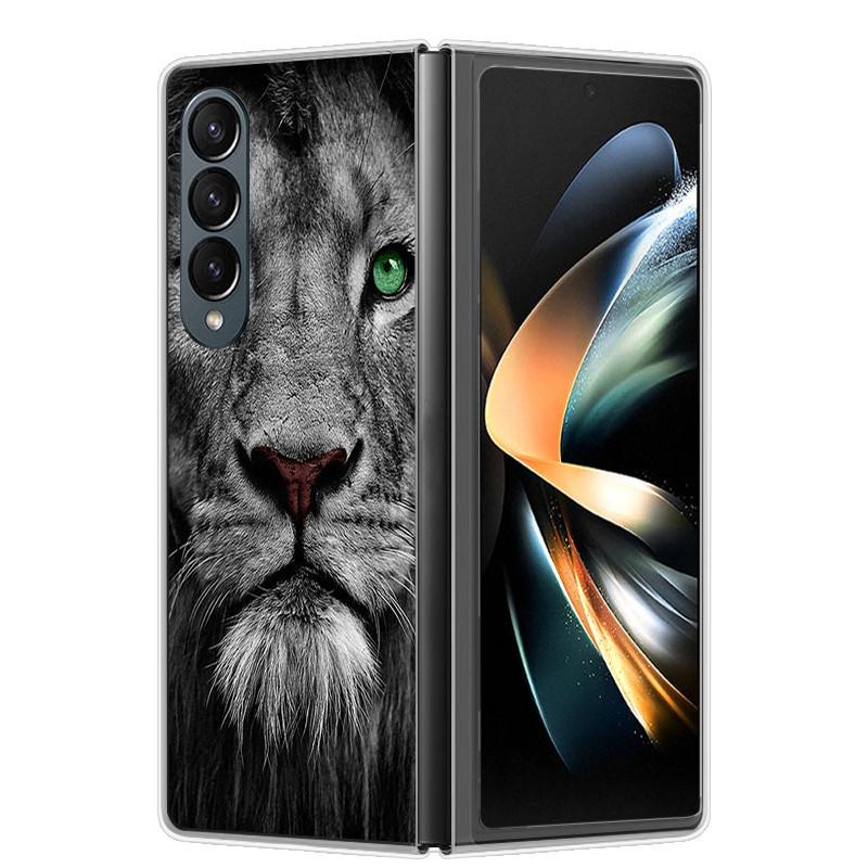Fold Case for Samsung Galaxy Z Fold 4 Plastic PC Phone Funda Hard Cover Fashion Coque For Samsung Galaxy Fold4 Fold 5 Cases Z Fold 4