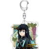 Demon Slayer Durable Keychain Acrylic Anime Cartoon Accessory Tanjiro Nezuko Pendant Charm Bulk Now Available Beautiful Design