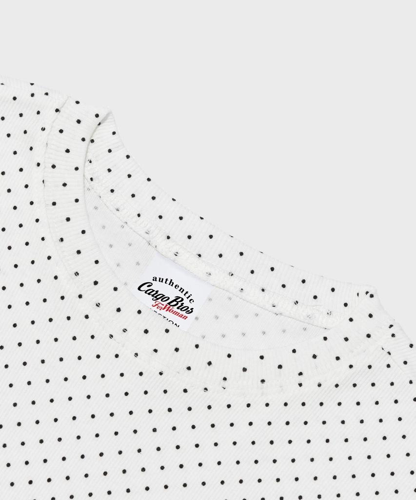 CARGOBROS FOR WOMAN American Number Short Sleeve T-Shirt (White)