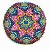 Indian  Floor Pillows Round Bohemian Cushion Cushions Pillows Cover Case