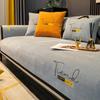 Luxury Embroidery Sofa Cover Anti-slip Chenille Couch Cushion for Living Room Leather Universal Sofa Towel  Armchair Slipcover
