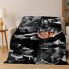 2026 Tommy Shelby P-Peaky B-Blinders Art Flannel Blanket,Cozy Soft Throw Blanket for Home Bedroom Bed Sofa Picnic Cover Gift
