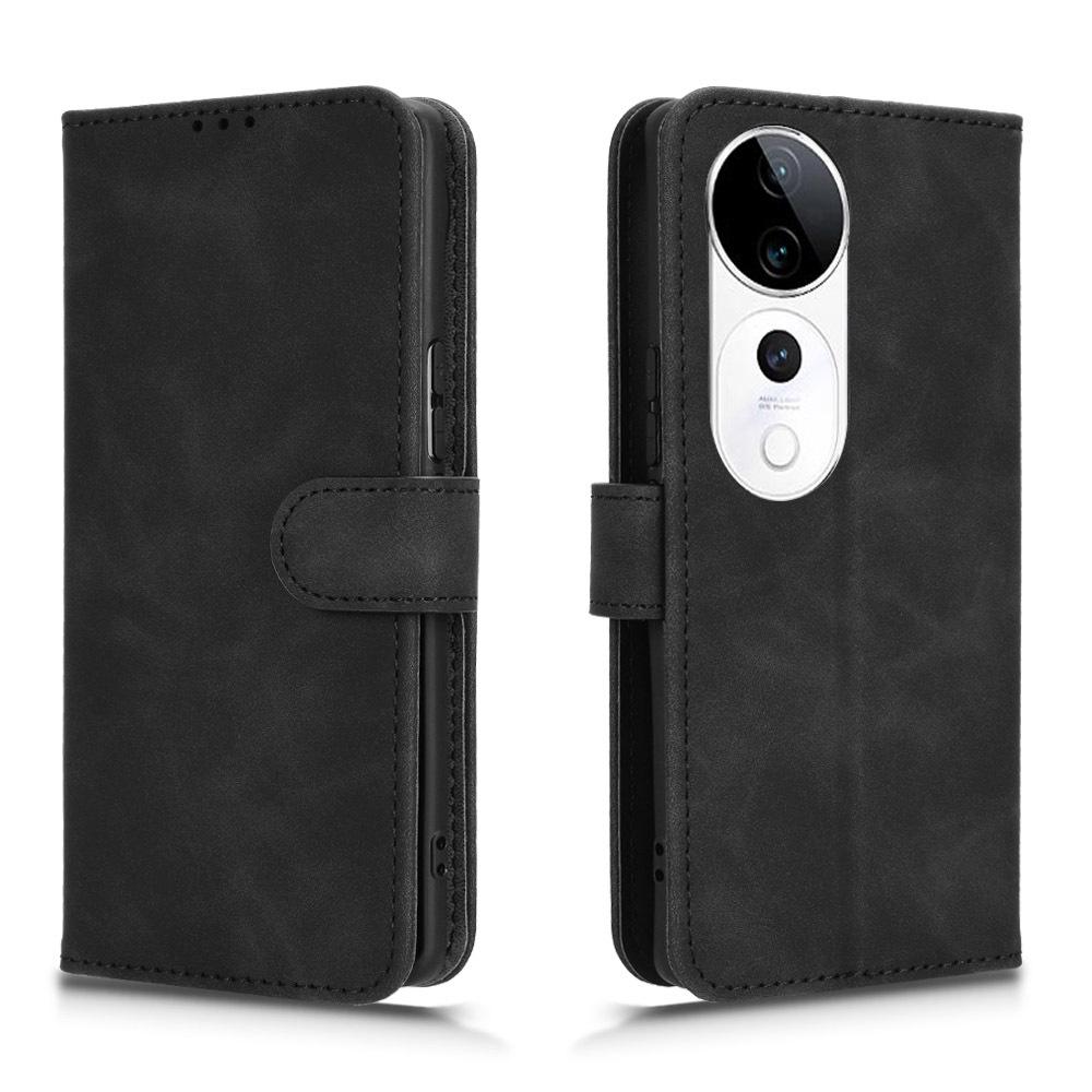 Retro Leather Case with Card Holder for VIVO S19PRO 5G, V40 Phone