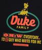 Kaegteoseudoneosmakes Duke Family T-Shirt - Black