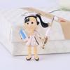 Fashion Cartoon Personalized Female Nurse Brooch, Versatile Alloy Dripping Oil Women'S Clothing Accessories
