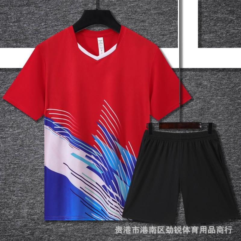 Quick-Dry Kids Adult Badminton Tennis Sport Set Unisex Training Uniform Custom Print