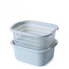Double Layered Vegetable Washing Basin Plastic Drainage Basket Household Kitchen Washing Fruit Drainage Basin