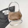 Korean Fashion Holographic Leather Womens Underarm Shoulder Bags Large Capacity Ladies Commute Shopping Bags Soft Tote Handbags