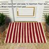 Entrance Hallway Crystal Velvet Floor Mat, Stain-resistant, Easy To Clean, And Wear-resistant.