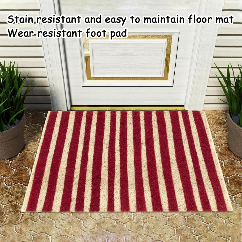 Entrance Hallway Crystal Velvet Floor Mat, Stain-resistant, Easy To Clean, And Wear-resistant.