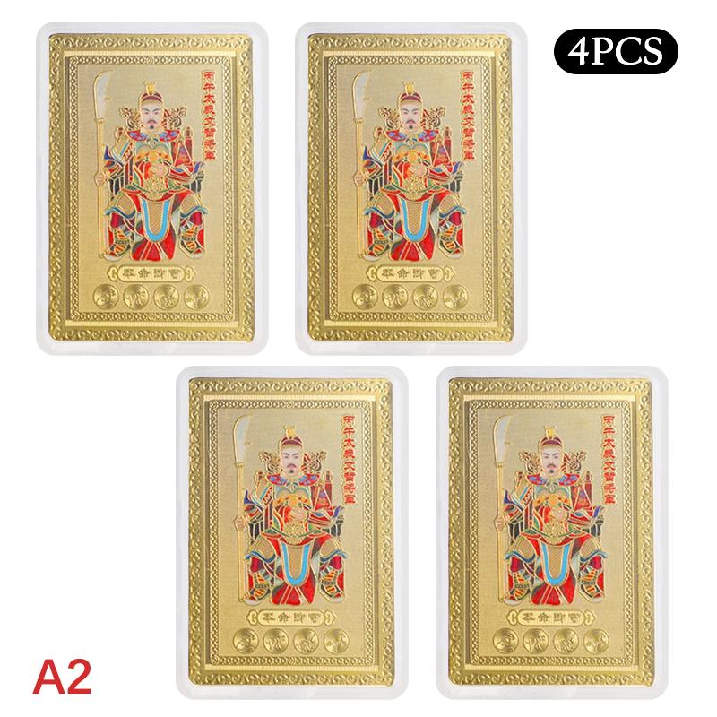 2026 Karta Mini Tai Sui Rok Konia Karta Błogosławieństwa Feng Shui Amulet Bezpieczeństwo Zdrowie Bogactwo Przenośna Statuetka Prezent Ochronny Dekoracja Domu