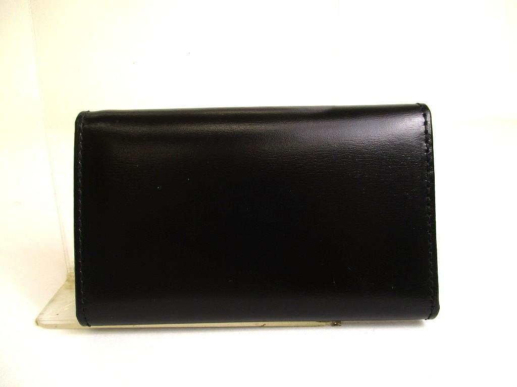 Authentic Cartier Panthere de Cartier Black Leather 6 Pics Key Chain #a803  Refurbished