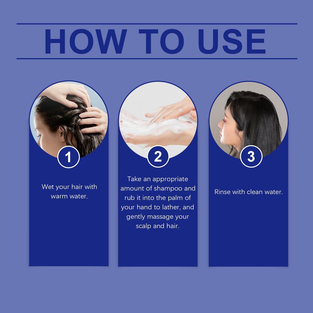 Selenium Sulfide Shampoo Deep Cleansing Remove Dandruff Reduce Scalp Itchy Balance Oil Strengthen Hair Roots Fluffy Hair Shampoo