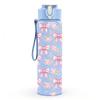 1PC Pink Bow Soft Girl Seamless Pattern Print 750ml Color Plastic Sports Water Bottle Leakproof Flip Straw Lid Suitable for Sports Office Home Use