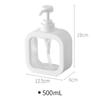 Refillable Soap Pump Dispenser Empty Bottle Dispenser With Press Pump For Soap Shampoo Shower Lotion  Hand Shampoo Bottles Soap