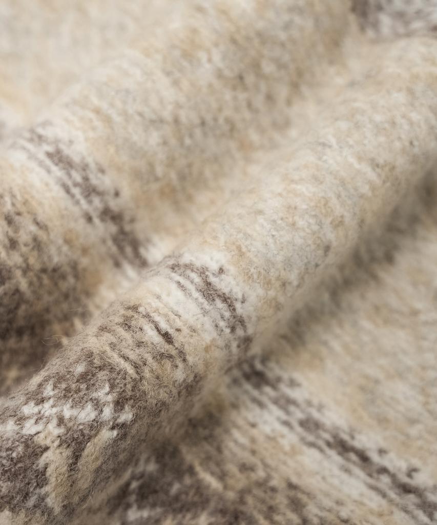 Seteo Nordic Knit Beanie Melange Ivory