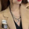 Double Layer Bear Pendant Clavicle Chain Women S Fashion Necklace