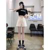 Women's High-Waisted Black Denim Shorts - 2026 Summer Slimming Design, Petite Fit, Wide and Narrow Leg Options