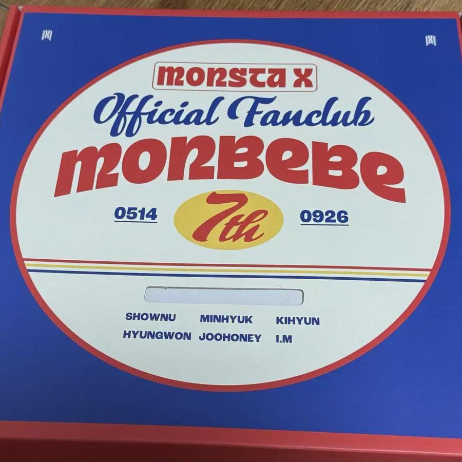 Monsta X Monec 7th Official Fan Fanclub Kit 
