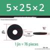 Blackened Thickened Metal Flat Washer Spacer, Round, M3-M42