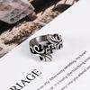 2026 Retro Ring, Fashionable Exquisite Flower Vine Casting Ring, Trendy Man Ring.