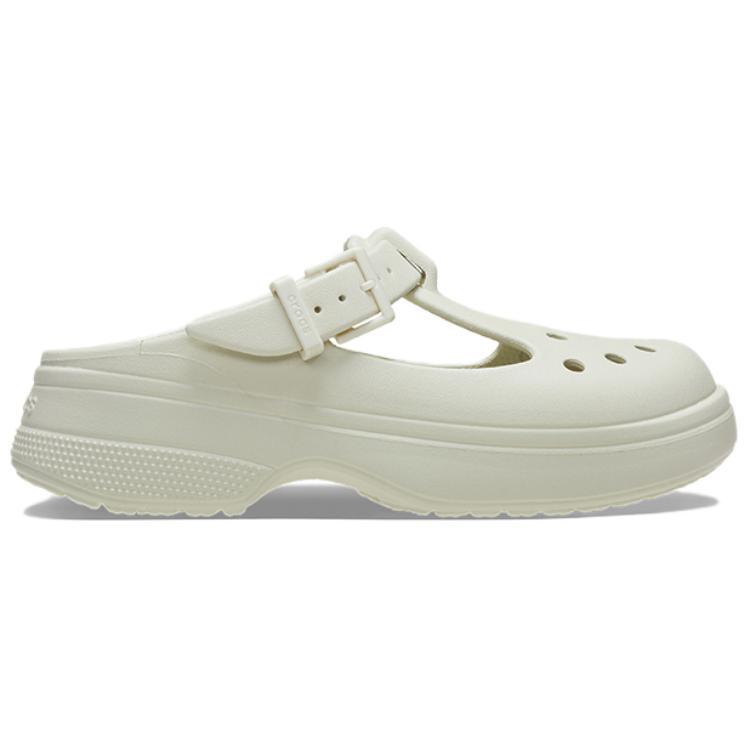 Crocs Comfortable Fashion Clogs 4cm Women's White