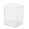 Creative Student MUJI Style Acrylic Pen Holder - Transparent Desktop Organizer