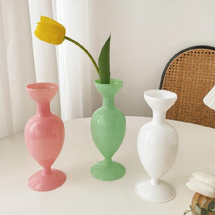 Decorative Flower Vase Acrylic Plant Organization Office Bedroom Decoration