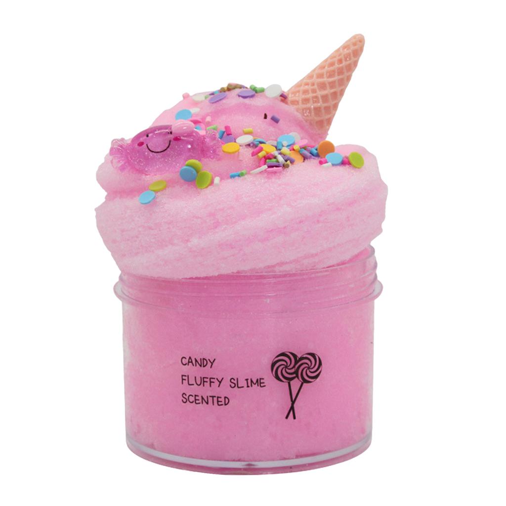 200ml Slimes Fluffy Lizun DIY Kit Polymer Modeling Clay Light Plasticine For Cookies Slimes Charmes Accessories  For