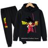New 2025 Dragonball Hoodie Kids Spring Sportswear Boys and Girls Goku Sweatshirt Boys Clothes Girls Set Hoodie Pantsuit Children