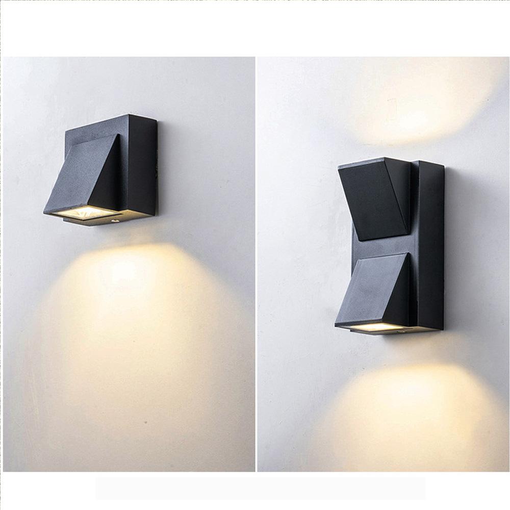 Waterproof IP65 Outdoor Wall Light 3W /6W LED Wall Lamp Sconce Balcony Garden Decoration Lighting Lamp AC85-265V