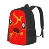 Boom! Pattern Design Bag Student's Backpack Boom Slime Slime Rancher Game Nerdy Anxious Worried Explode