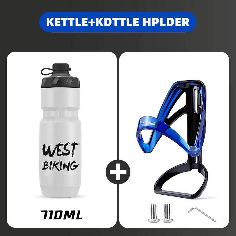 WEST BIKING Ultralight Bike Bottle Cage PC Bicycle Bottle Holder Mountain Folding Bike Cage  Bracket Frame Mounting Bike Parts