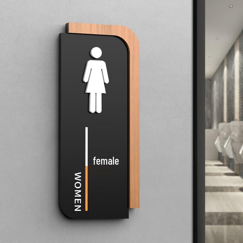 Bathroom Restroom Sign