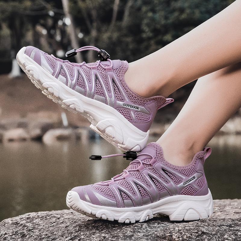 Men Women Breathable Hiking Shoes Climbing Trekking Sneakers Outdoor Wading Shoes Hunting Tactical Boots Anti-slip Mesh Shoes