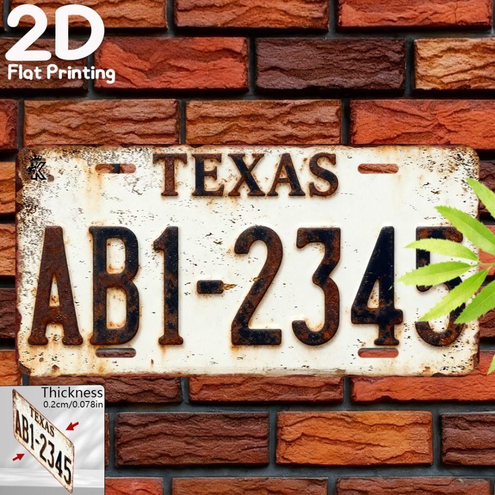Metal Wall Art Decor, Decorative Tin Sign, 20x30cm for Home