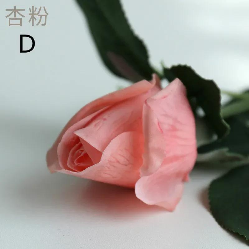 

New Simulated Moisturizing Rose Single Hand-felt Home Decoration Fake Flower Simulation