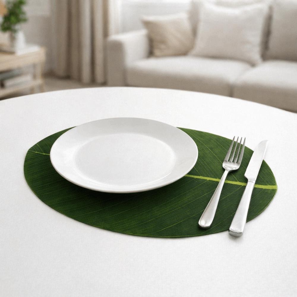 2 Stück Realistische Tischset-Matte Fleckenbeständig Wärmeisolierende Matte Umweltfreundlich Restaurant