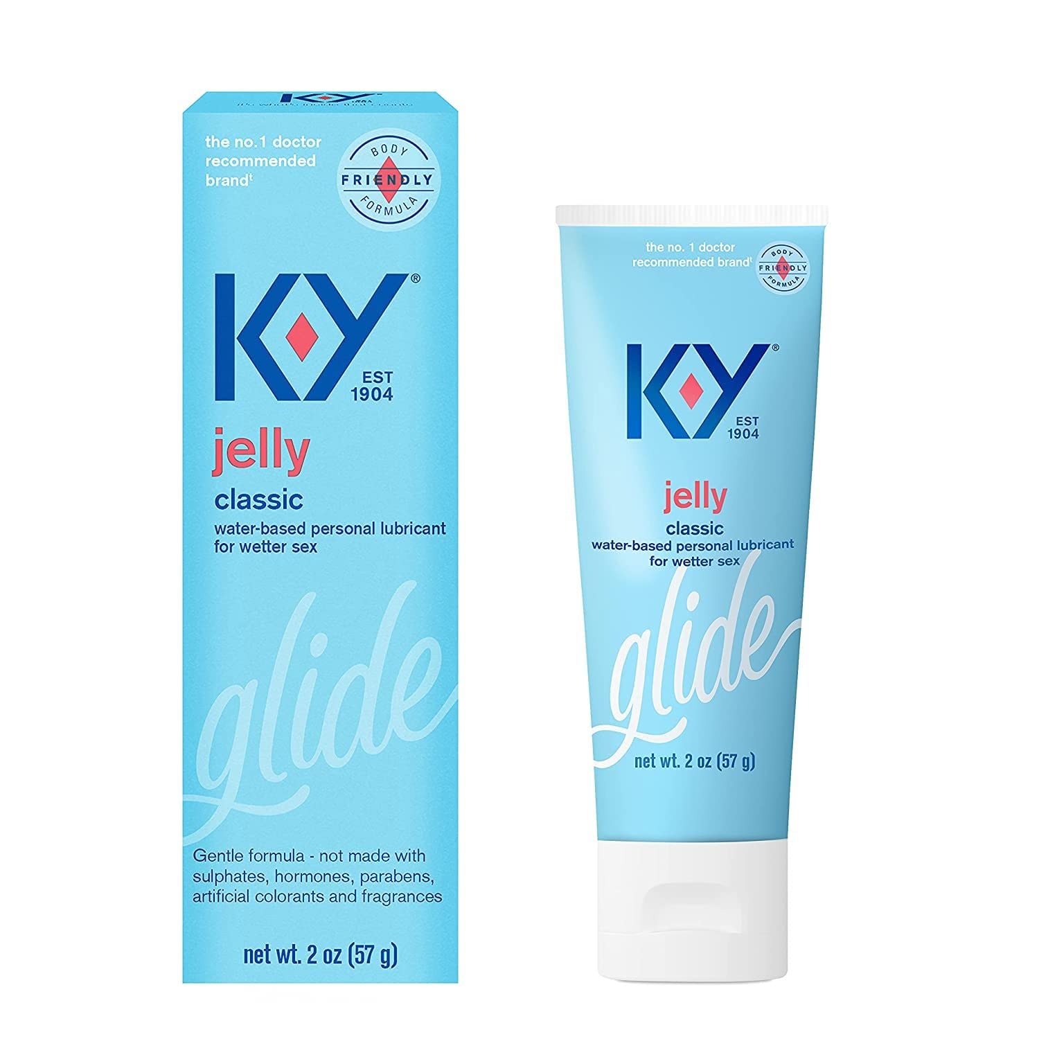 KY Jelly РџРµСЂСЃРѕРЅР°Р»СЊРЅР°СЏ СЃРјР°Р·РєР° РЅР° РІРѕРґРЅРѕР№ РѕСЃРЅРѕРІРµ - 2 СѓРЅС†РёРё