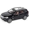 1/32 BMW X5 SUV Toy Car Model Diecast Metal Vehicle Miniature Sound & Light Pull Back Collection Gift for Children Boys Kid