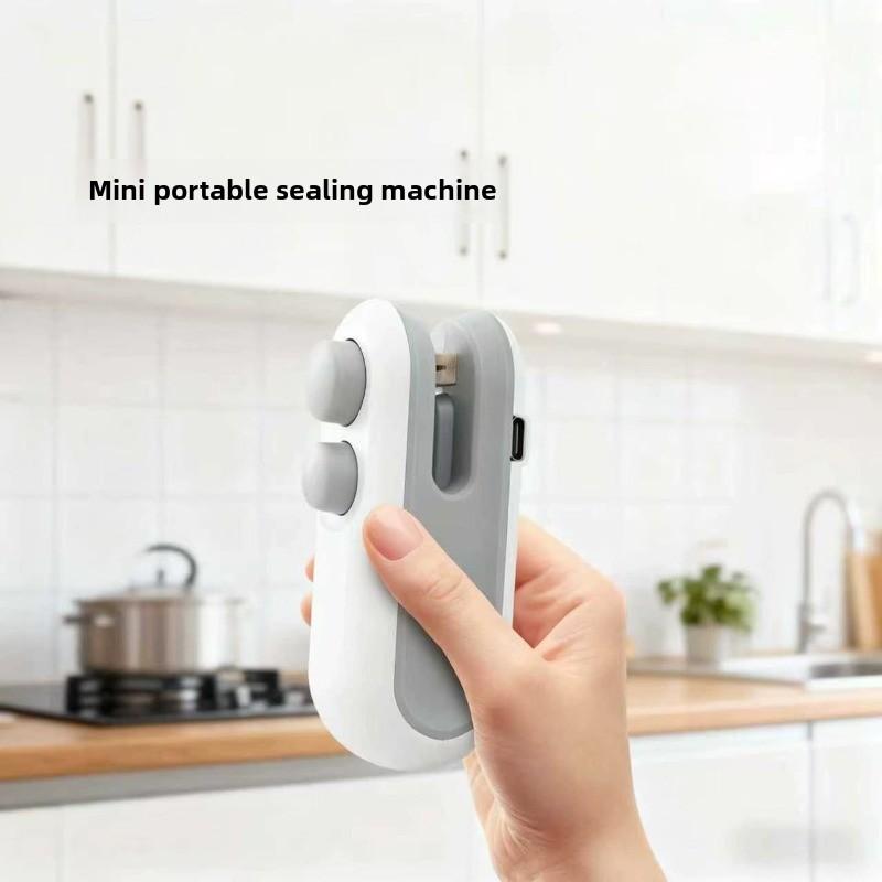 Selladora de bolsas de plástico portátil para alimentos sellador térmico de cocina para snacks
