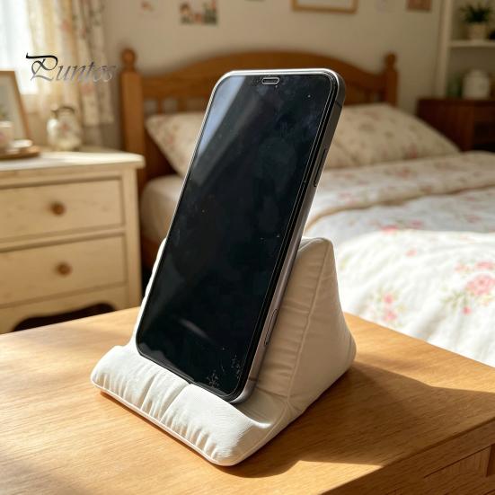 Pillow Shaped Phone Stand 3D Printed Holder, Non-slip Game Console for Desk Desk, Decorative Shape Mount Switch Lite Hands-free