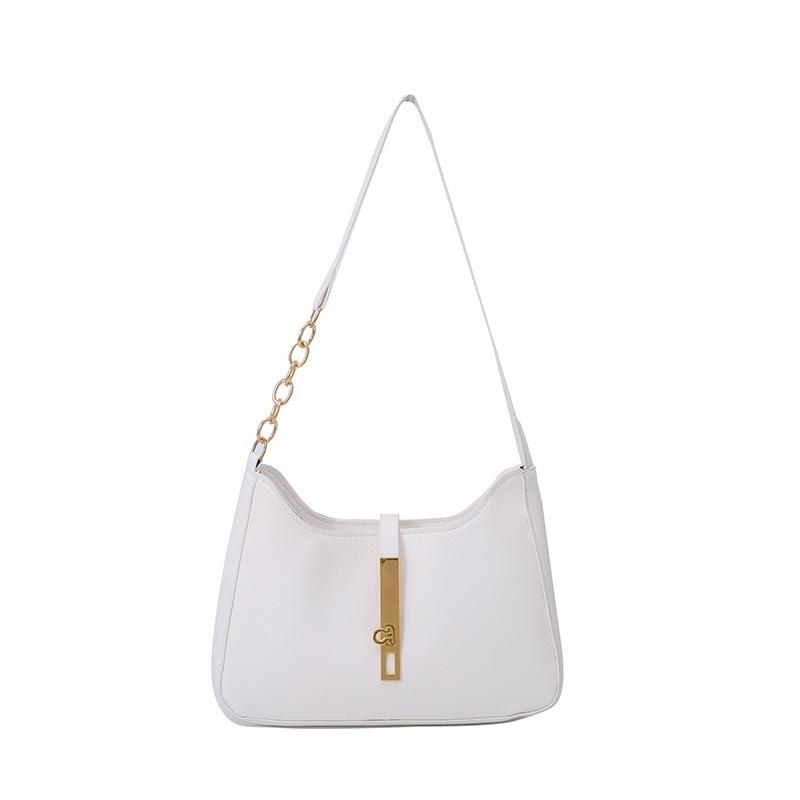 Taschen Neue trendige Damentaschen Frühling und Sommer einfache und vielseitige Schultertaschen Nischen-Achseltaschen