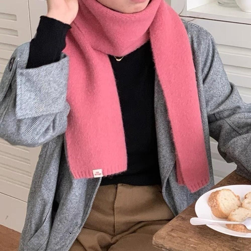 Coldproof Knitted Scarf Windproof Scarves Bib New Neck Wraps  Autumn and Winter
