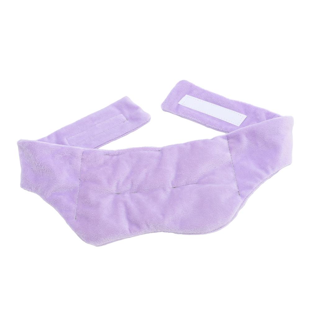 Sleeping Eye Cover Soft Comfortable Weighted Eye Cover Hook and Fastener Closure for Nighttime